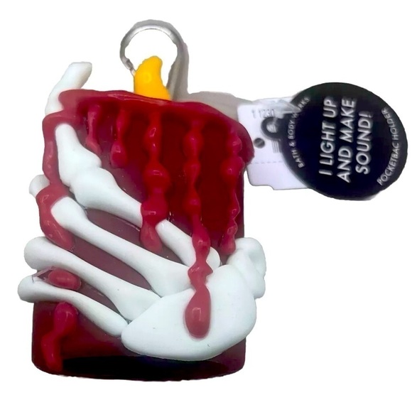 Bath And Body Works HALLOWEEN Skeleton Hand Lights/Sounds Pocketbac+2 Hand Gels - Picture 3 of 9